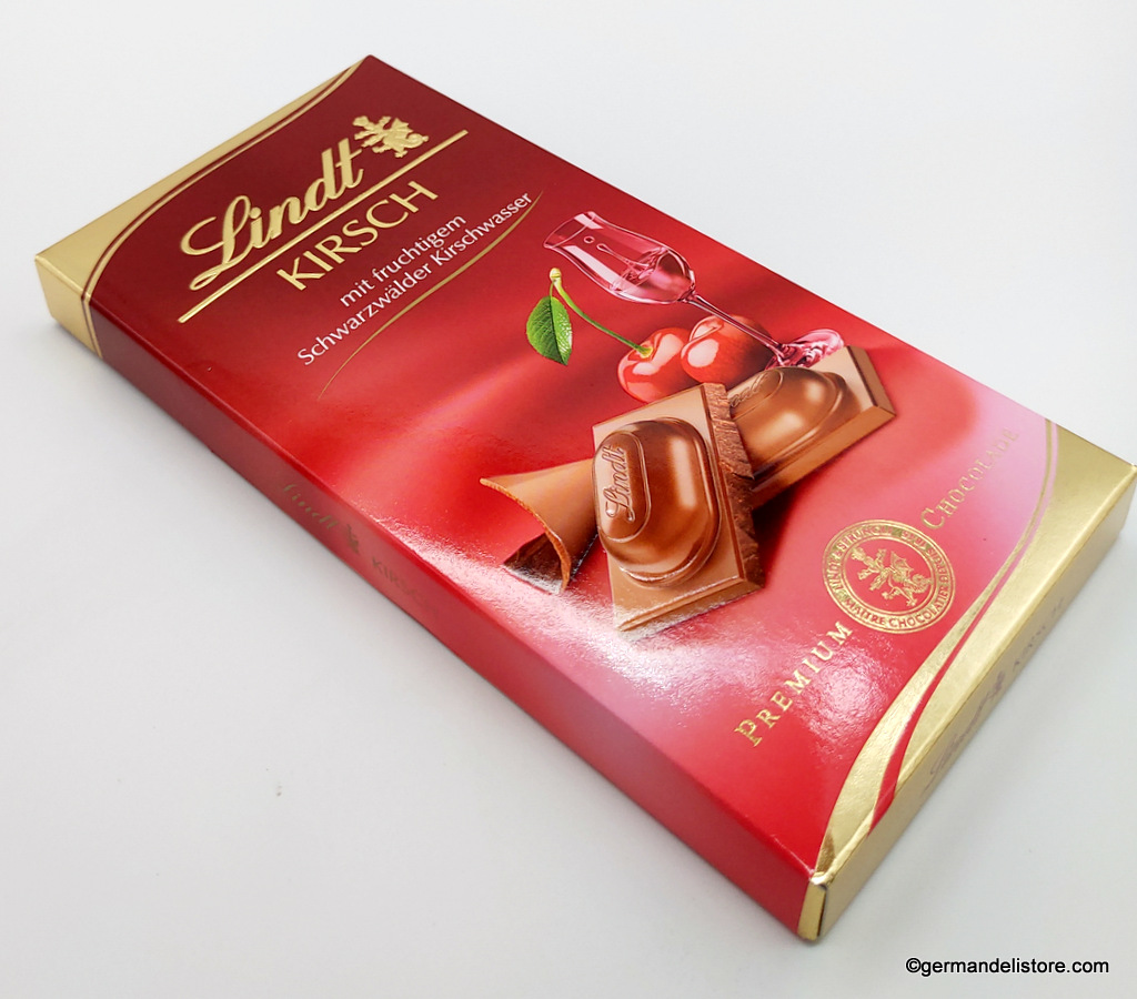 Lindt Premium Chocolade Cherry Filled Chocolate Bar Germandelistore Com.