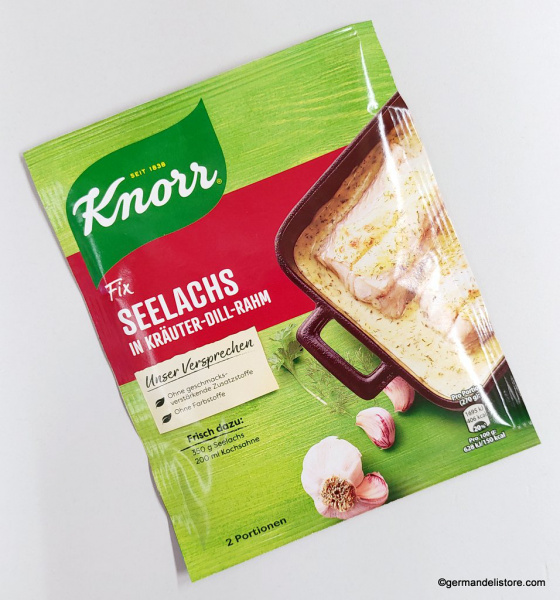 Knorr Fix Pollock Fillets in Creamy Herbs and Dill Sauce