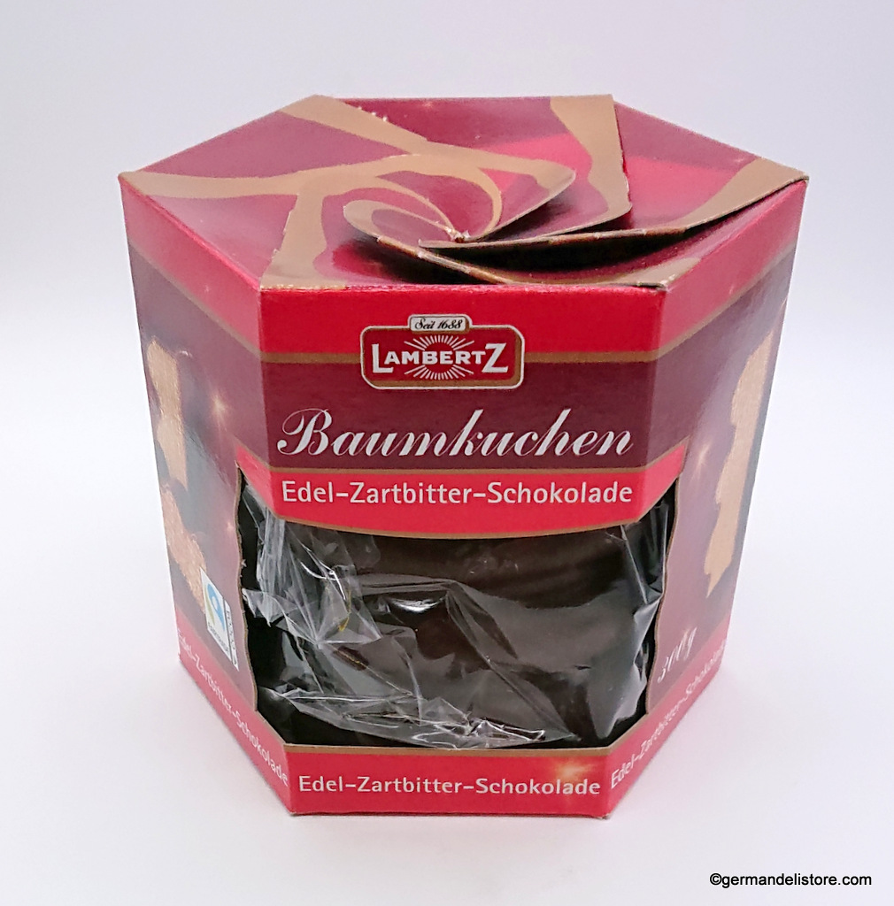Lambertz Baumkuchen Dark Chocolate | GermanDeliStore.com
