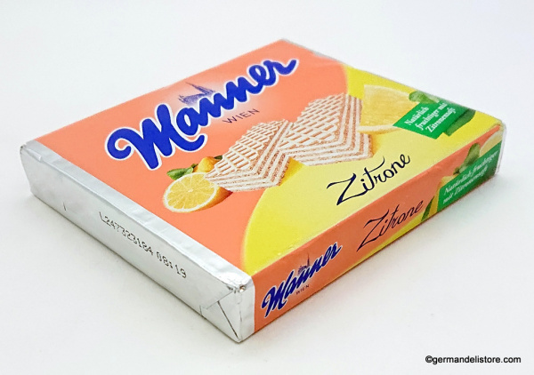 Manner Neapolitan Wafers Lemon Cream