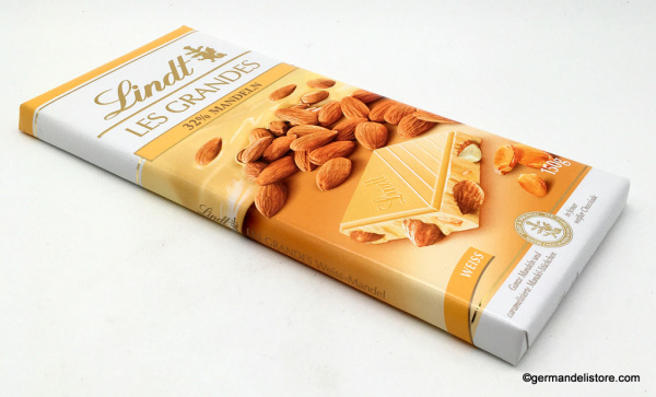 Lindt Les Grandes 32% Almonds White Chocolate