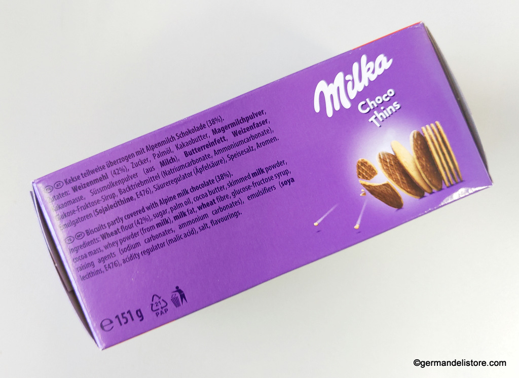 Milka Choco Thins - Chocolated Biscuits | GermanDeliStore.com