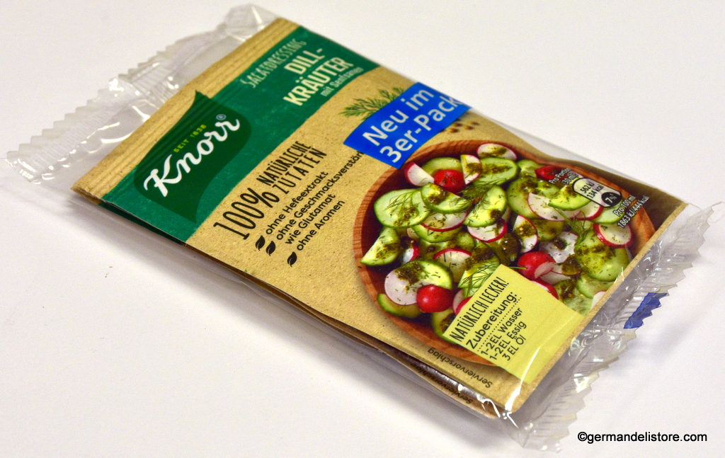 Knorr Salatkroenung Natural Dill Herbs Salad Dressing Mix Germandelistore Com