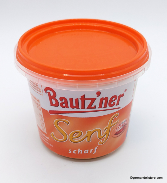 Bautzner Senf Scharf - Hot Mustard 200ml