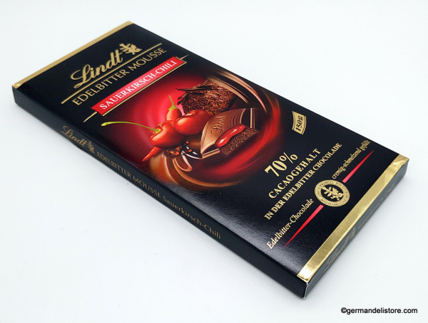Lindt Dark Chocolate Mousse Sour Cherry Chili 