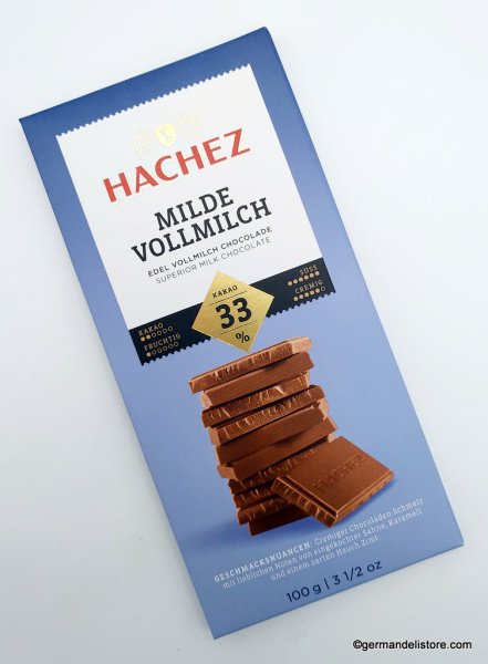 Hachez Mild Whole Milk 33% Cocoa