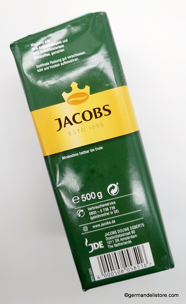 Jacobs Kroenung Balance - Ground Coffee (50% Caffeine ...